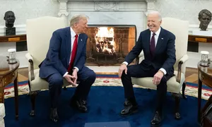 Thông điệp từ cuộc gặp bên lò sưởi của ông Trump - ông Biden