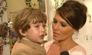 Video thời nhỏ của Barron Trump gây sốt mạng xã hội