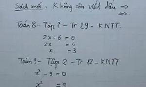 Nỗi lo bỏ dấu 'suy ra', 'tương đương' ngăn học sinh sáng tạo môn Toán Nỗi lo bỏ dấu 'suy ra', 'tương đương' ngăn học sinh sáng tạo môn Toán
