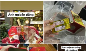 Khui 16 giỏ quà Tết 'dỏm' Khui 16 giỏ quà Tết 'dỏm'