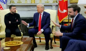 Giây phút ông Zelensky đấu khẩu với Tổng thống Trump Giây phút ông Zelensky đấu khẩu với Tổng thống Trump